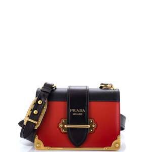 Prada Cahier Crossbody Bag Leather And #354146P12B